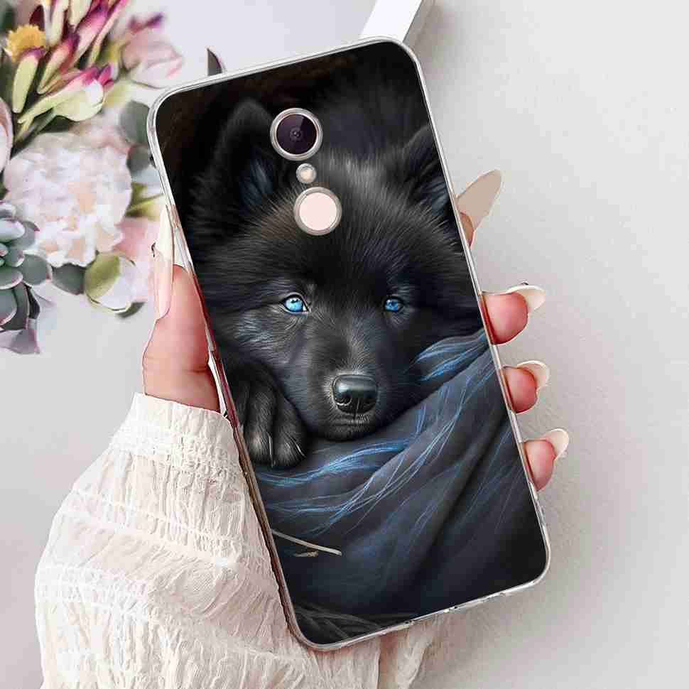 For Xiaomi Redmi 5 MDG1 5.7" Case Fashion Girl Flower Soft Silicone TPU Cover For Redmi5 REDMI 5 MDI1 Shockproof Phone Cases