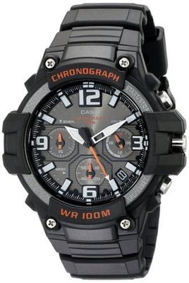 Casio Black Chronograph Watch MCW-100H-1AV Men's (Overseas Model)
