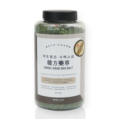 Bascharm Totes Meer Salz Kräuterdose, 1kg, 1 Stück