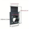 1Pcs Efficient Replacement Spare Parts Dust Hose Adapter Ventilation 100Mm Attachment Improves Suction Dust Collector Adpater