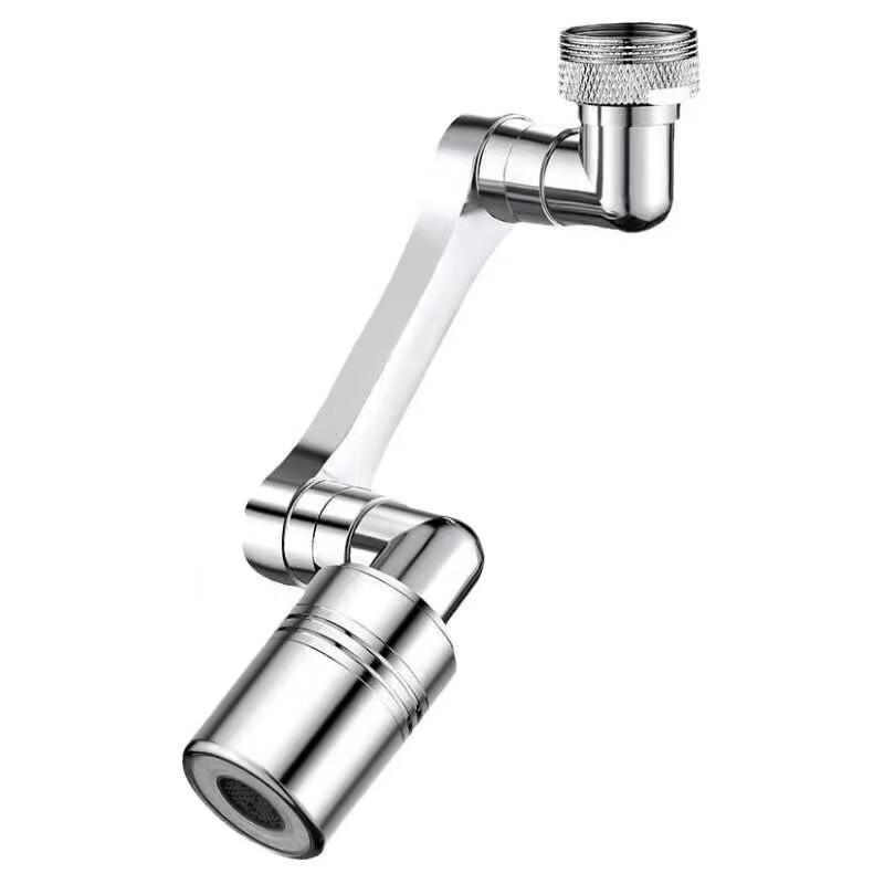 Adjustable Robotic Arm Faucet Extender with Aerator
