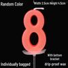 50 Gold Number Candle Cake Toppers, Individually Boxed for Kids' First Birthday