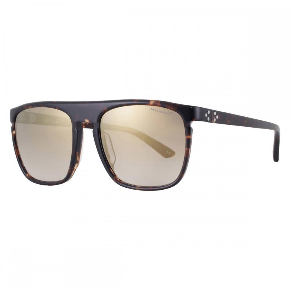 Mclaren Brown Gradient Square Unisex Sunglasses Mlds 89s01 C02 55 Multi