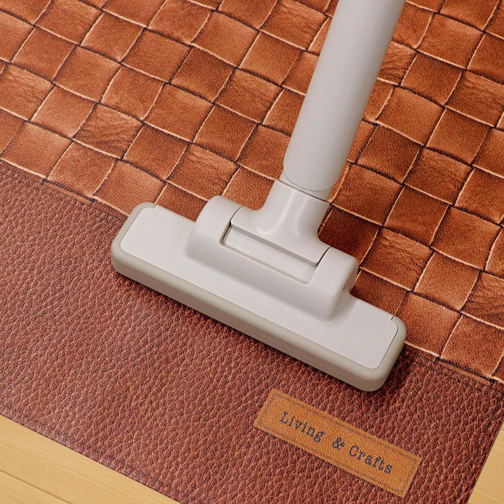 Bestco Floor Mat/Chair Mat, Antibacterial, Mildew Resistant, Odor Resistant, and Flame Retardant, 90x120cm, Leather Style, ND-4566, Classicon