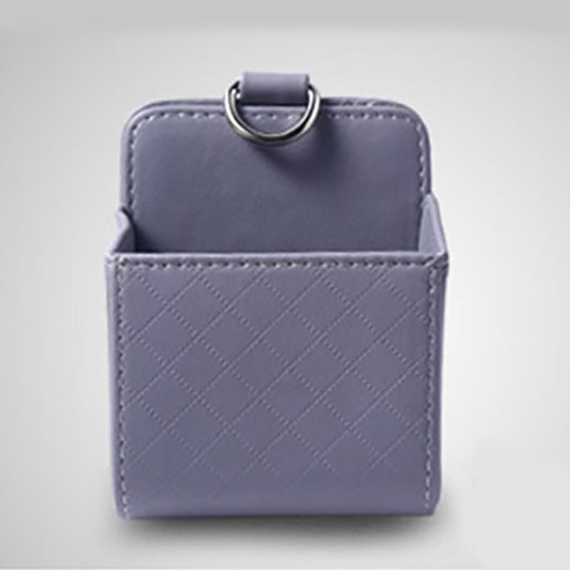 SCIONE Car Air Outlet Mobile Phone Storage Bag Air Conditioning Multifunctional Car Storage Box Car Lambskin Air Outlet Storage Hanging Bag