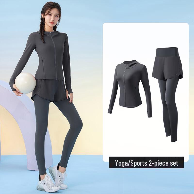 Women s Quick-Dry Long-Sleeve Sports Set L