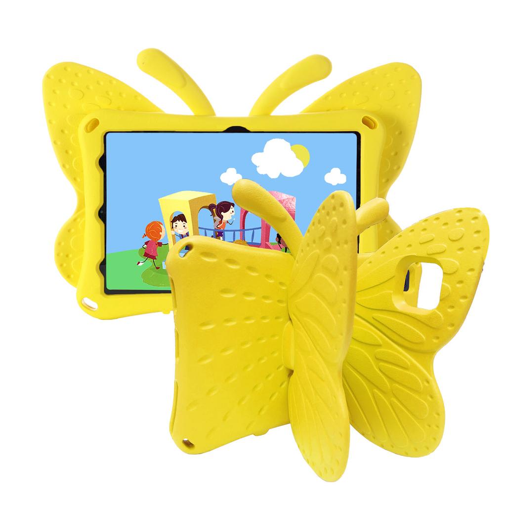 EVA Kids Funda Tablet Case Universal for Teclast M40 Pro SE P20 HD 10.1 inch Cute Cartoon Stand Cover Folding Wings 3D Butterfly