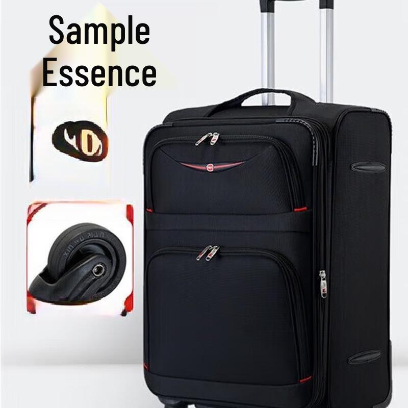 Lishen Unisex Oxford Cloth Luggage with Detachable Wheels