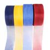 50 Yards Roll Organza Fabric Ribbon, 38mm for Gift Wrapping Party Wedding Decoration DIY