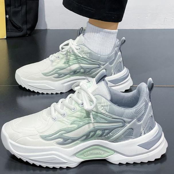 Pantofi de primăvară pentru bărbați 2025 Pantofi noi de student sport și agrement pentru tineret, versatili, din plasă, pantofi respirabili pentru bărbați