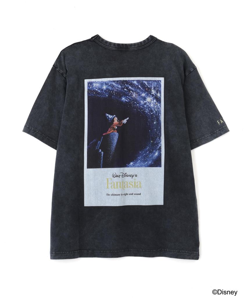 Avirex Collection FANTASIA MICKEY MOUSE FILM MASIC Size T-SHIRT, Men's, 2XL, 410, Charcoal, 783-5234026