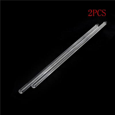 2Pcs Lab Use Stir Glass Stirring Rod Laboratory Tool 6*200Mm