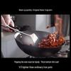Triangle Dragon Induction-Ready Non-stick Aluminum Alloy Stir-fry Wok