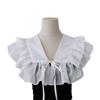 Colletto Falso Staccabile Accessorio per Camicetta da Ragazza per Felpa con Cappuccio Maglione e Vestito per Donna Ragazza Colletto Mezza Camicia