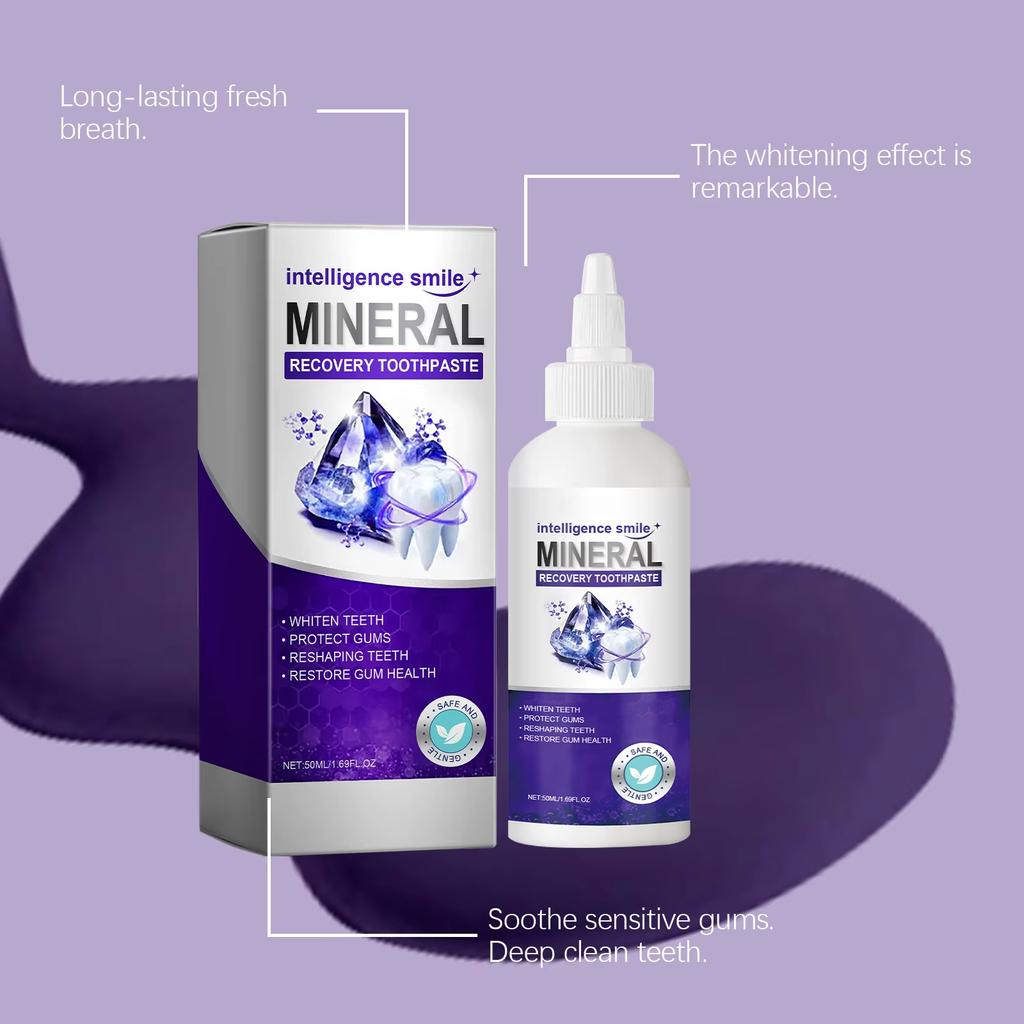 Anti Cavity Toothpaste Plaque Removal Enamel Repair Strengthen Teeth Brightening Oral Hygiene Cleaning Fresh Breath Toothpaste