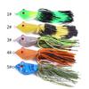 10cm 8.4g Simulated Frog Bait Topwater Frog Lures with Treble Hook Ray Frog Crankbait Lures Swimbait Fishing Lure