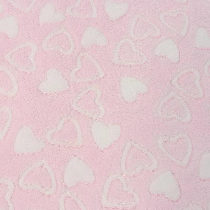Double-Sided Flannel Printed Fabric for Pajamas, Blankets, Clothing, Toys, Cushions, Shoes, Hats, and Bags.