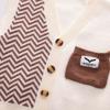 Höst Boutique Barnkläder Baby Pojkkläder Stickad Ärmlös Väst + Denimskjortor + Byxor 3 st Pojkoutfitset