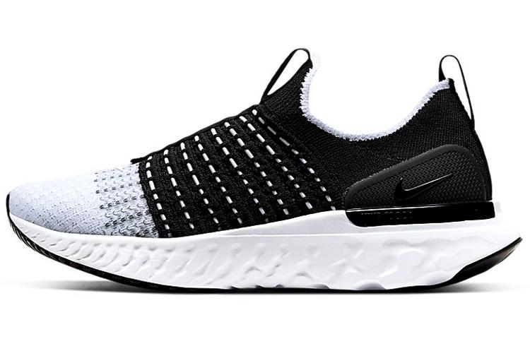 

Nike React Phantom Run Flyknit 2 Black White Women s CJ0280-001 37.5