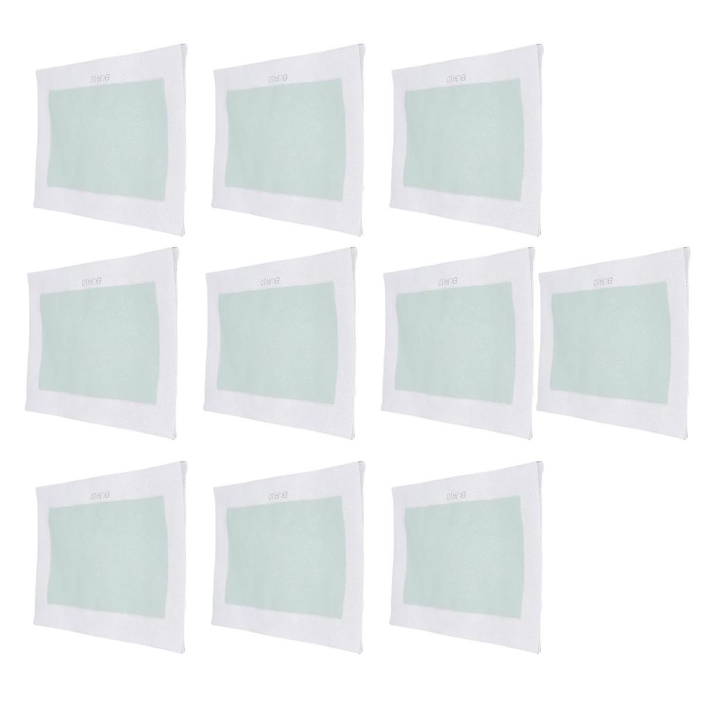 10 Pcs Wax Strips Cleansing Double Sided Individual Package Hair Removal Wax Strips for Leg Arm