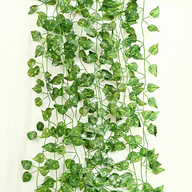 Simulation Grape Leaf Vine Vine Decoration Green Leaf Vine, Simulation Plant Leaf Vine Ceiling Green Plant Creeper
