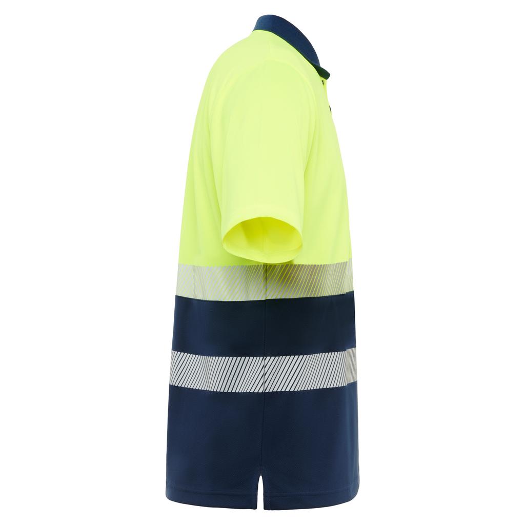 Roly Workwear Mens Vega Hi-Vis Polo Shirt