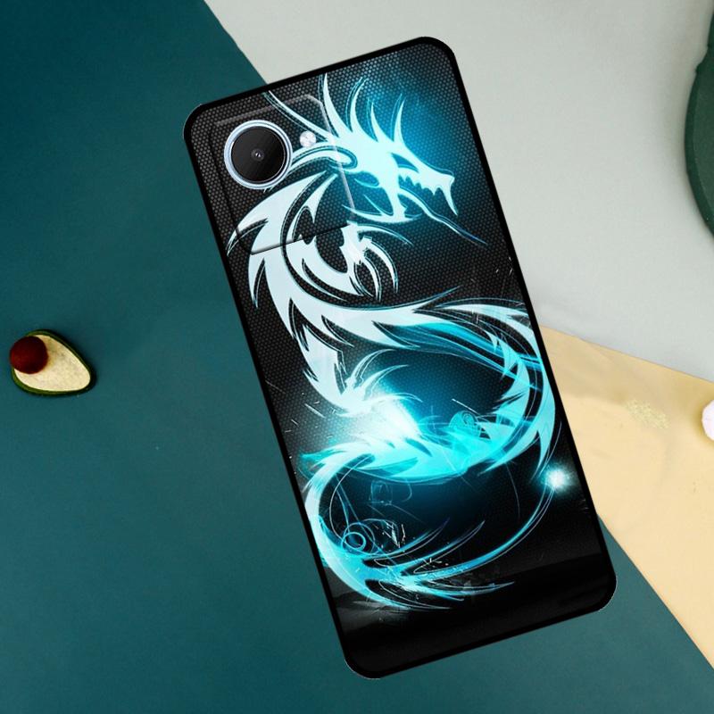 

Asian Chinese Dragon For Realme C67 C53 C55 C75 C71 C61 C33 C63 C51 C65 11 12 13 14 15 Pro Plus GT6 GT7 Pro Case Realme C53