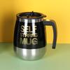 Stainless Steel Automatic Stirring Cup Large Capacity Silent Electric Smart Mixer Comfortable Handle One Click Start