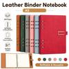 A5 Refillable Leather Notebook Binder Loose Leaf Journal Notebook For School Office Use Detachable A5 Notebook