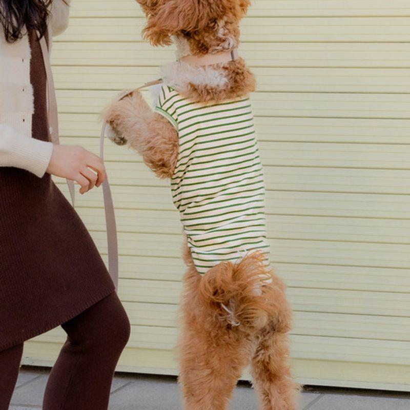 UBUN`TU Daily Stripe Sleeveless Green