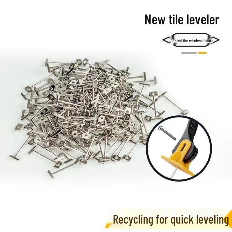 

Регулировщик уровня плитки нажимного типа: Пластиковый зажим и локатор для точной укладки плитки