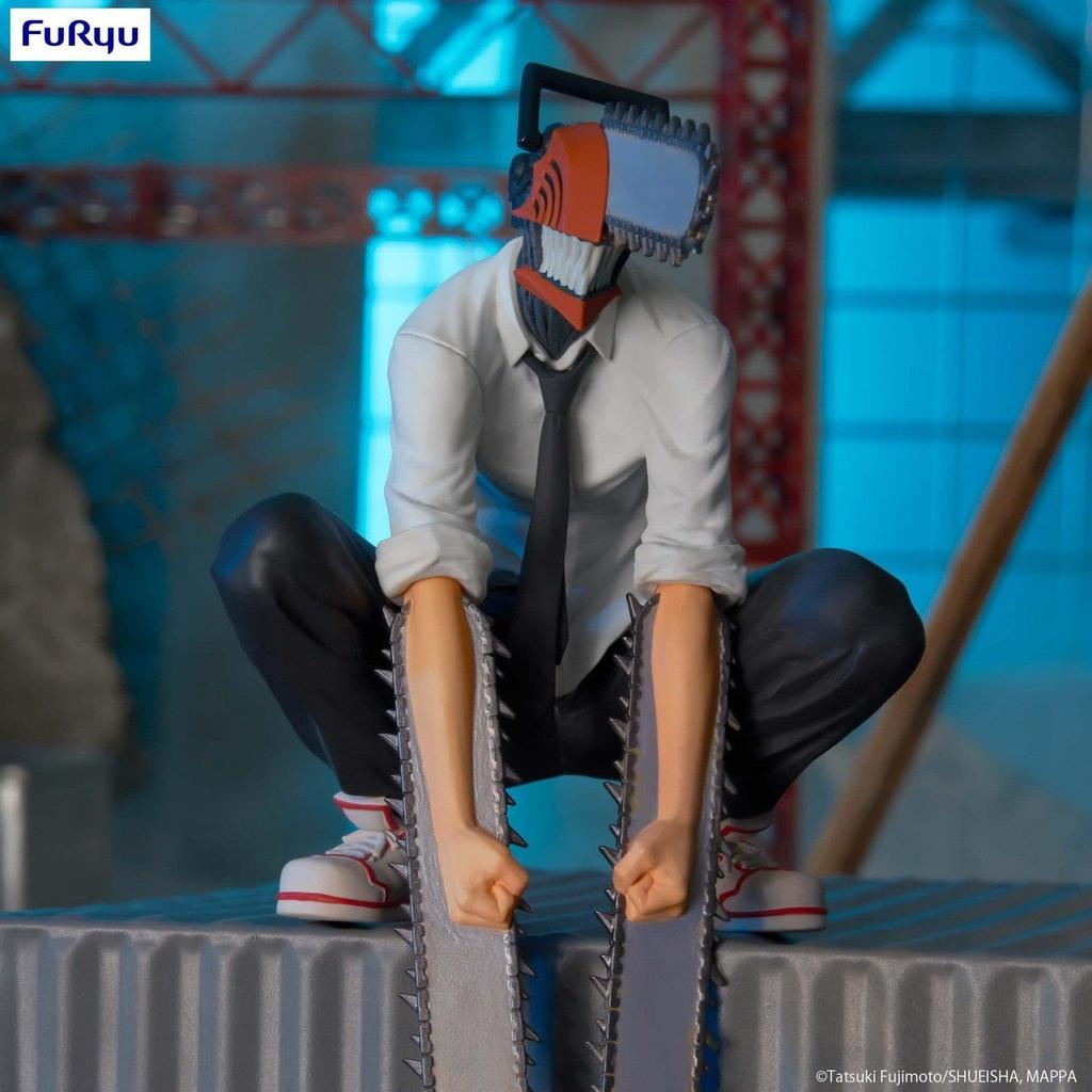 Figura Chainsaw Man Noodle Stopper Diabo da Serra Elétrica