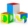Cubo Mágico Tianyuan Velocidade 3x3x3 Sem Adesivos Cubos Mágicos Color Sólido Brinquedos de Quebra-Cabeça Para Crianças Brinquedo Educativo