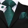 280 Styles Silk Mens Tie Pocket Square Hankerchief Cufflinks Wedding Set Prom