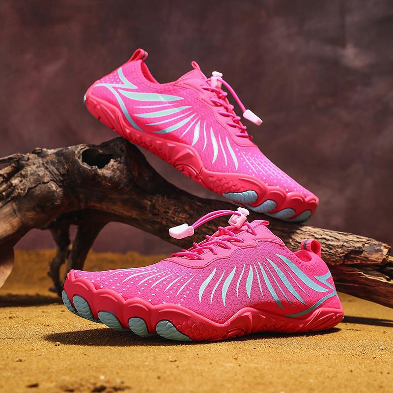 Fashion Water Shoes Women Men Quick Dry Five Finger Barefoot New Outdoor Upstream Wading Swimming Aqua Shoes Summer Beach Sneakers 2025