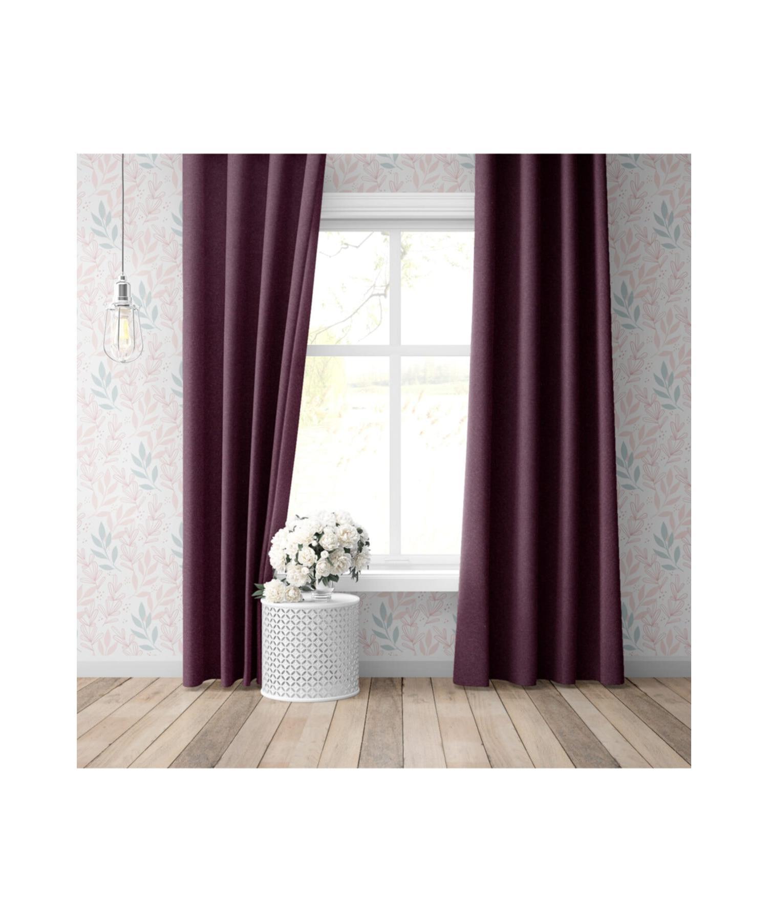 

Carnival Plum Lightproof Blackout Blackout Backdrop Занавес с одним крылом 100x260 см