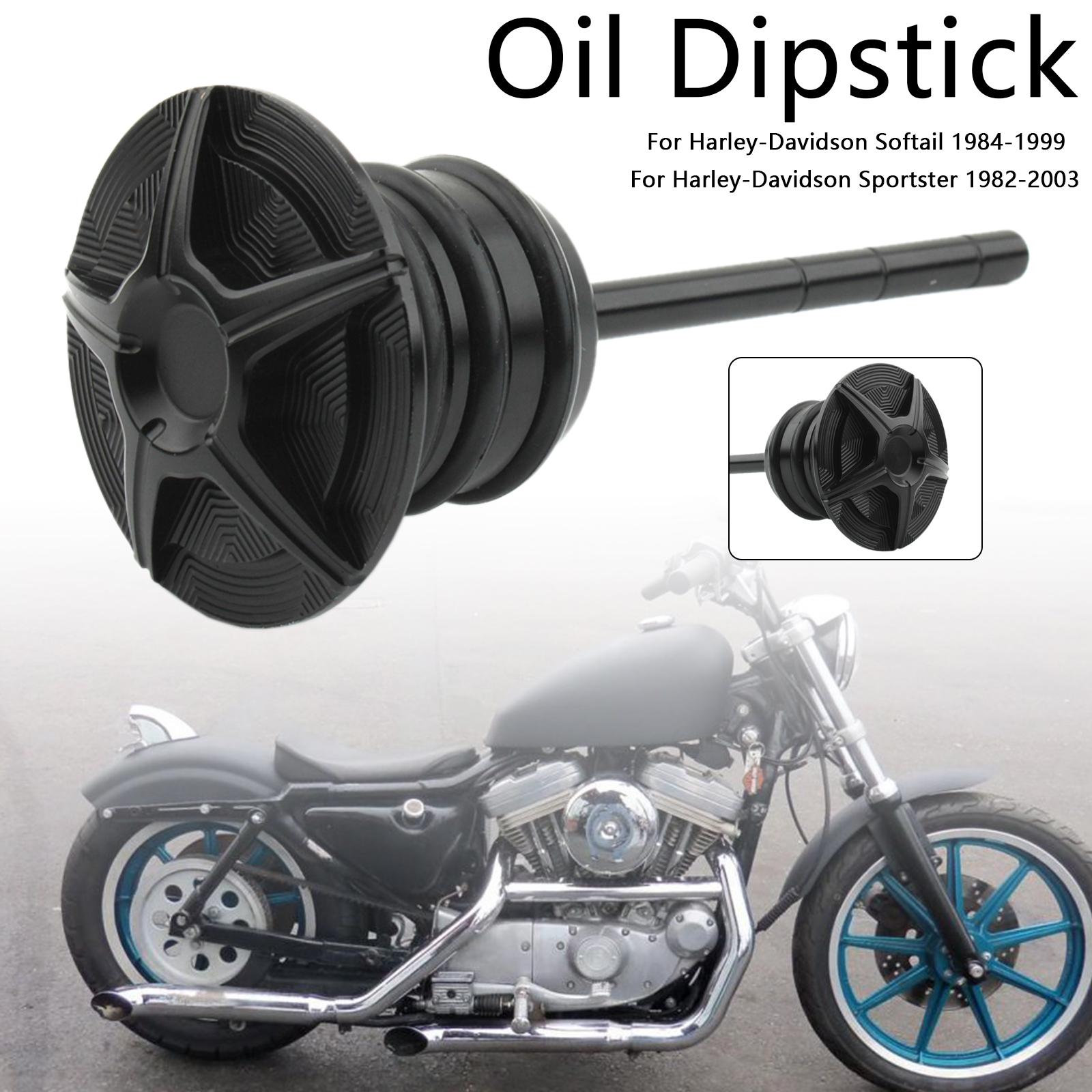 Крышка масляного щупа для масляного бака для Harley Softail 883 1984-1999 Sportster 1200 1982-2003 чёрный
