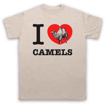 Ich Liebe Kamele Tierschutzliebhaber Rettet die Tiere Herren- und Damen-T-Shirt
