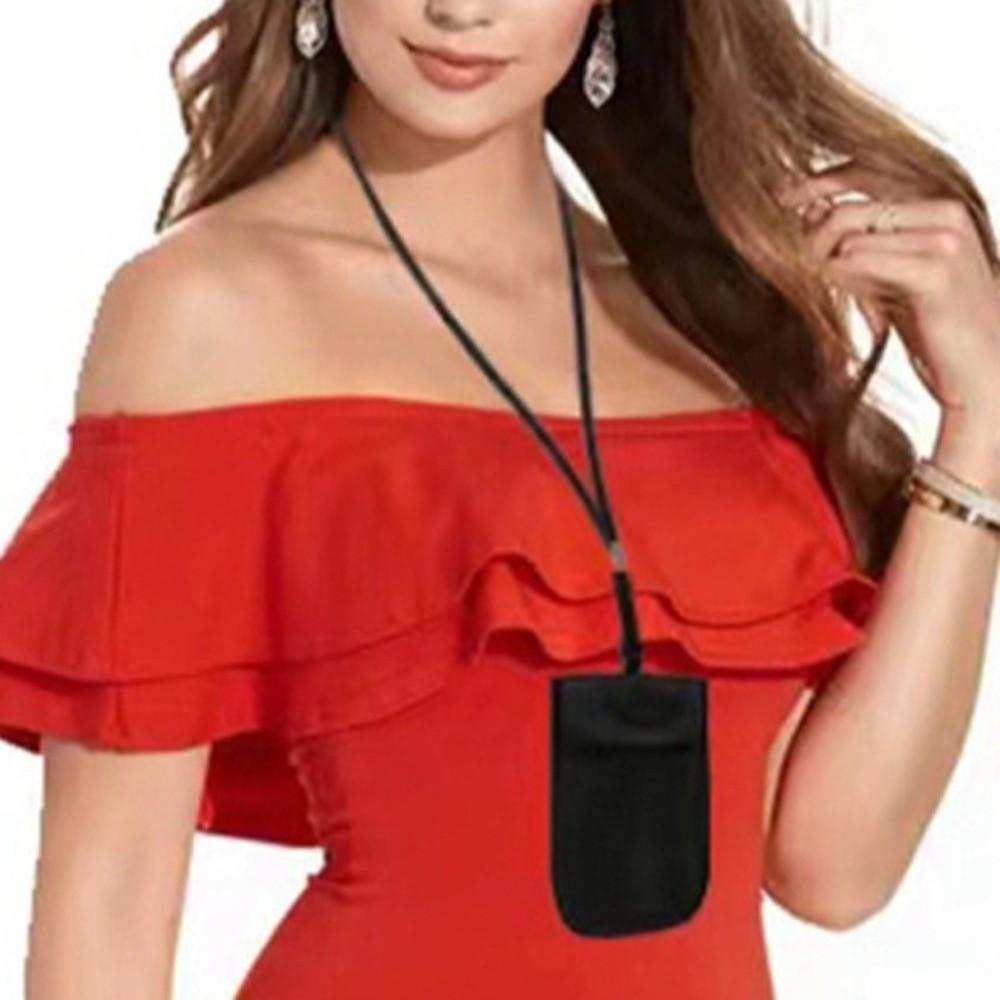 Solid Color Hidden Bra Wallet Safe RFID-Blocking Money Pouch  Outdoor Activities