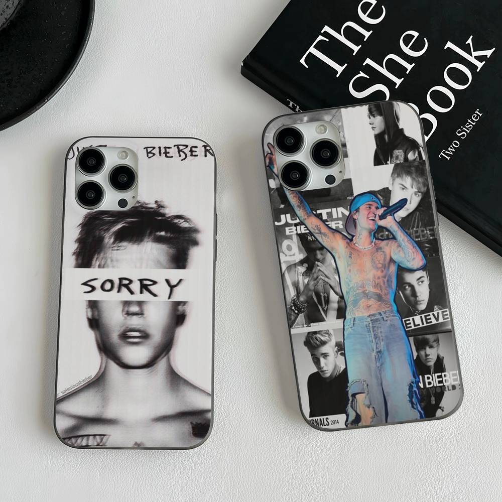 Sänger Justin B-Bieber Handyhülle Für IPhone 11 12 13 14 15 16 17 Pro Max PLUS Pro Wave Wellige Silikonhülle