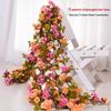 Artificial Rattan Rose Vine for Ceiling & Wall Decor - Wedding & Pipe Covering