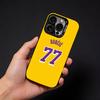 Basketball L-Luka D-Doncic 77 Phone Case For iPhone17, 16,15,14,13,12 Pro Max Black Candy Matte Shockproof Cover