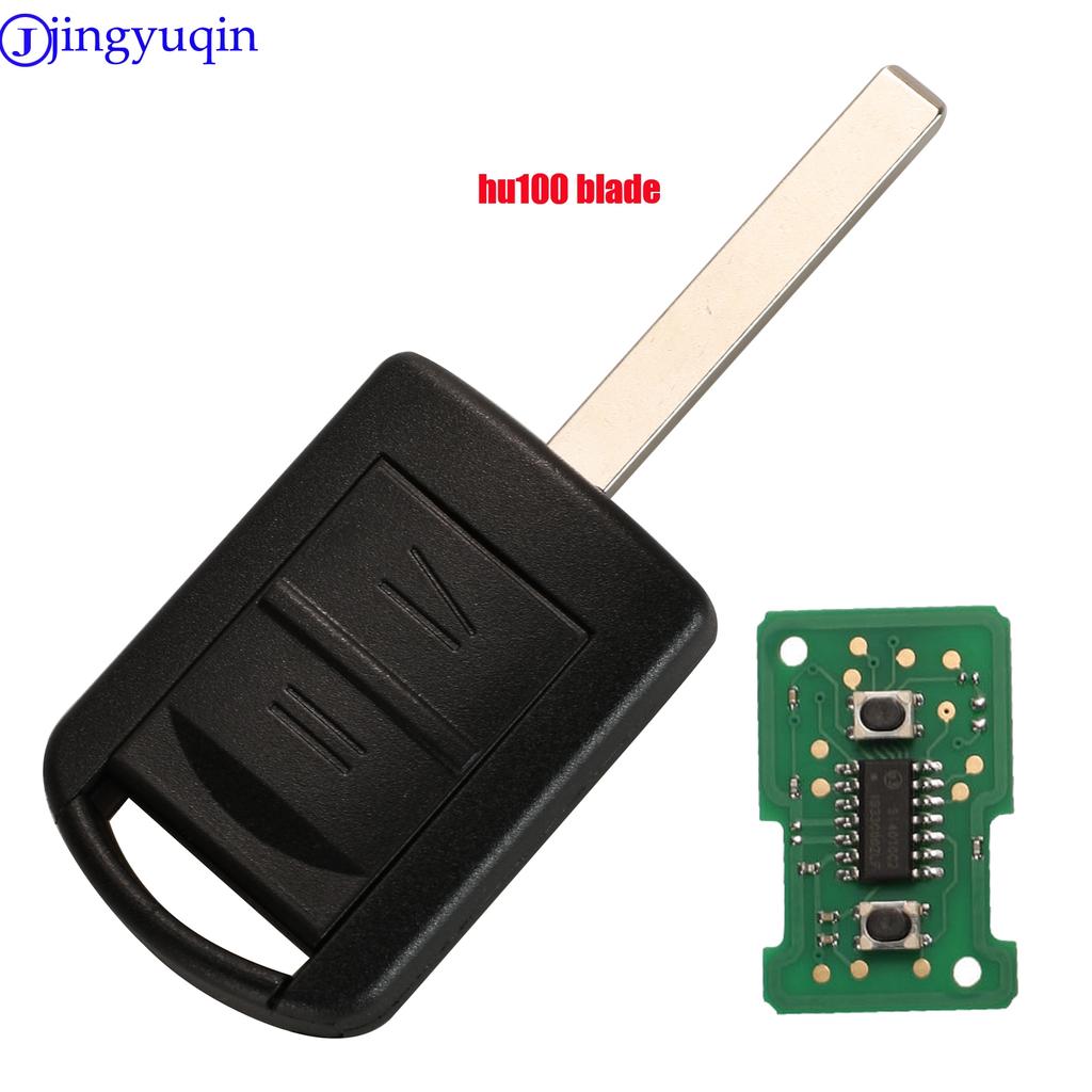 Jingyuqin Fjärrkontroll ID40 Chip 433 Mhz ASK Bilnyckel För Opel Vauxhall Corsa c Meriva astra h j g d Combo Bilnyckel Biltillbehör