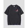 Street Fashion Geisha Mask Summer T-Shirt for Men And Women