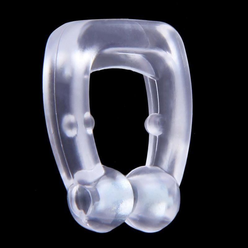 Silicone Snore Free Nose Clip Anti Snoring Aid Snore Stopper Device
