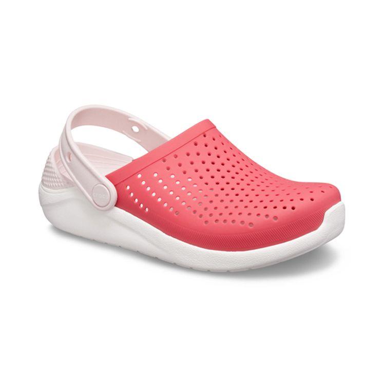 Crocs Literide Soft Comfortable Clogs Sports Sandals Kids Sandals Red 205964-6EW