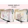 Universal Car Curtain Cartoon Tulip Bear Sun Shade Privacy Curtain