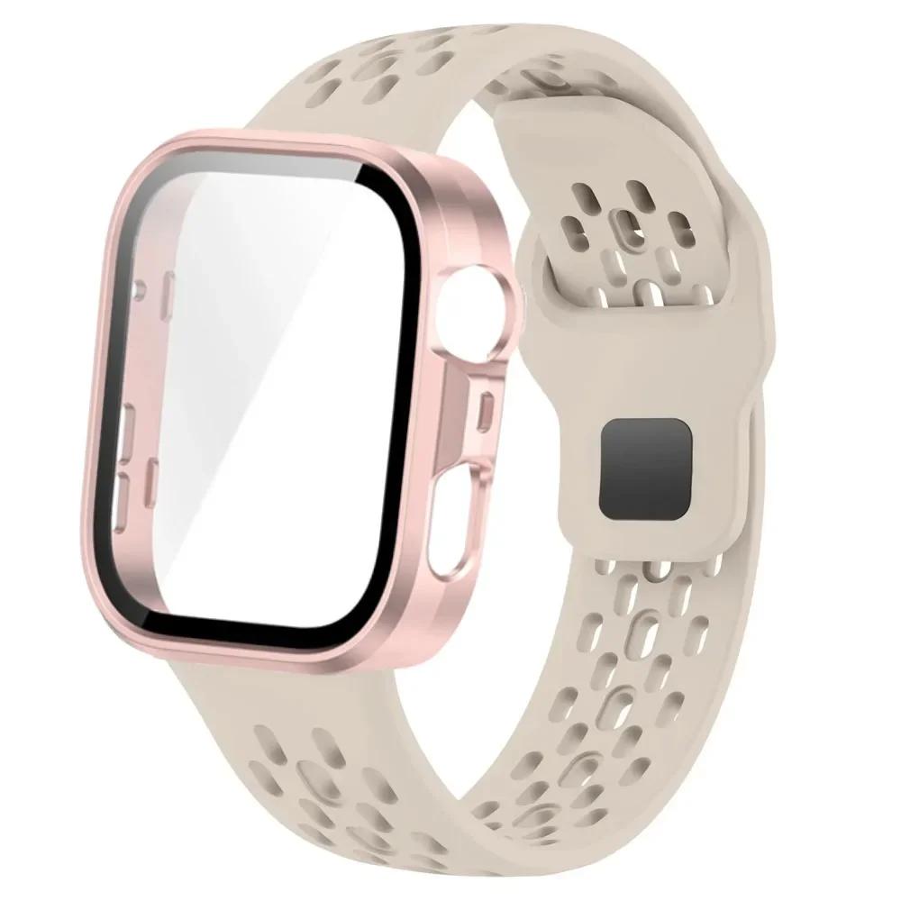 PC-Gehäuse+Silikonband Für Huawei Watch Fit 3 4 4 Pro Displayschutzhülle Armband Für Huawei Watch Fit 4 Pro Vollständige Abdeckung Schale