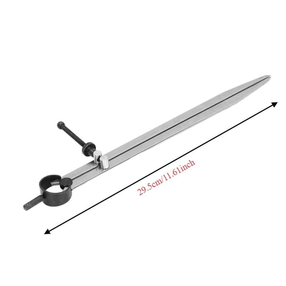 Solid Nut Wing Divider Spring Nut Edge Creaser Leather Craft Compasses Metalworking Drawing