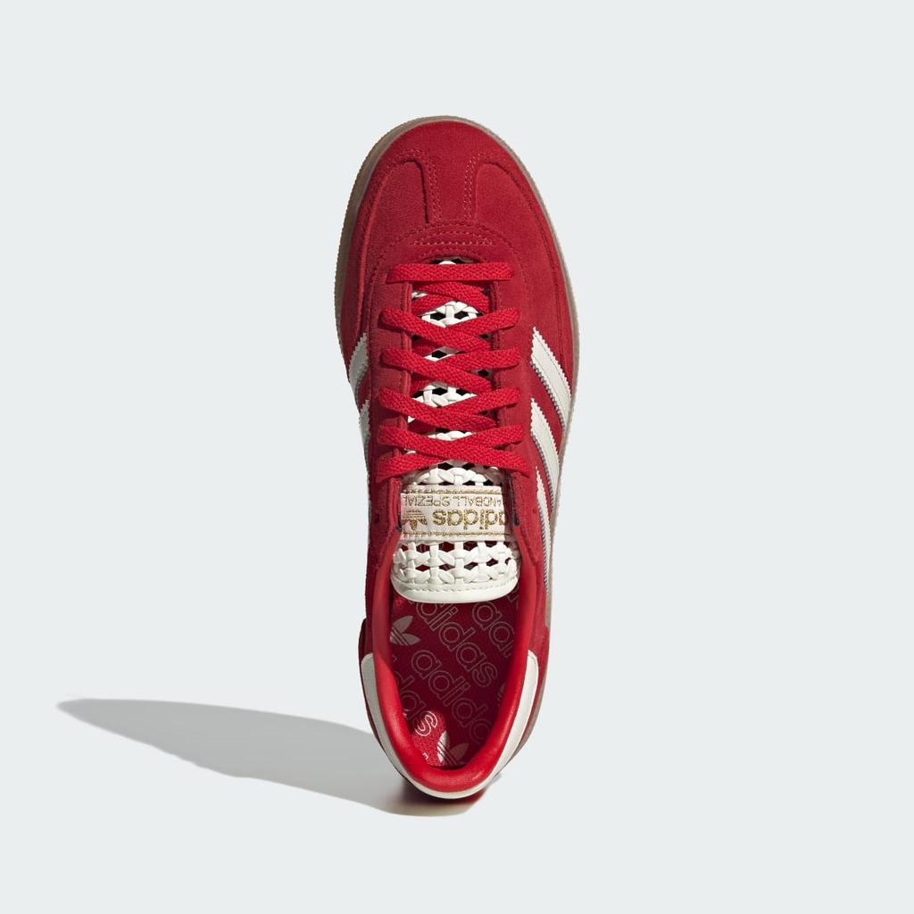 adidas HANDBALL SPEZIAL KK0442 Unisex Originals Sneakers Better Scarlet / Off White / Gum